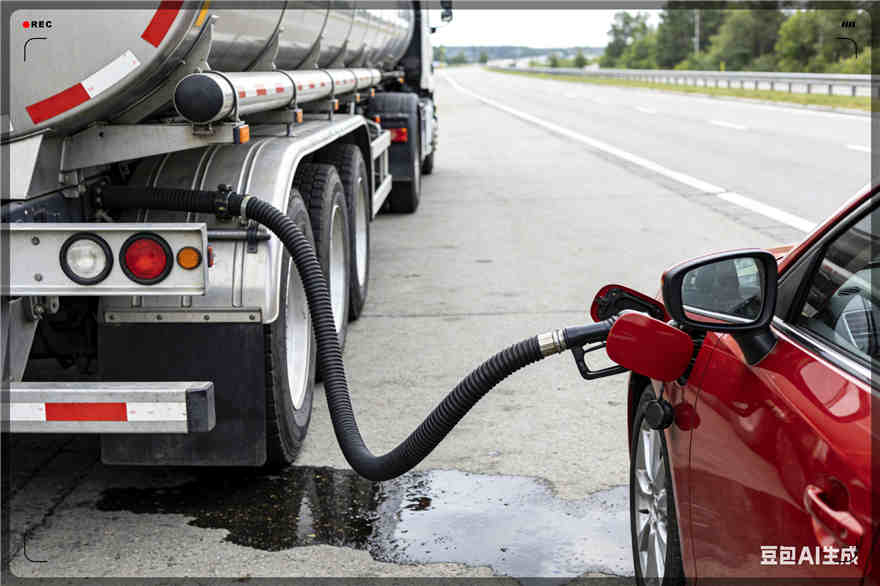 揭西汽车救援送水案例